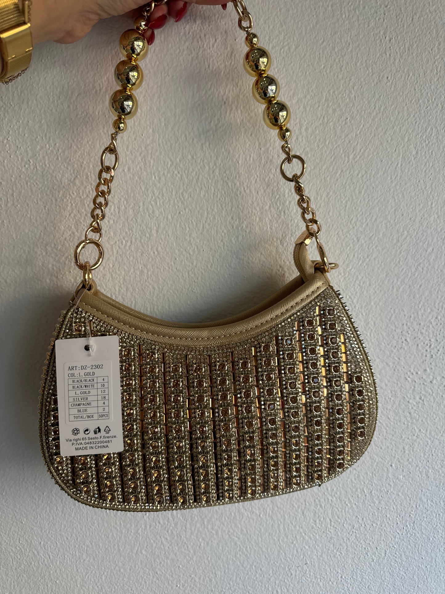 Bolso fiesta diamante