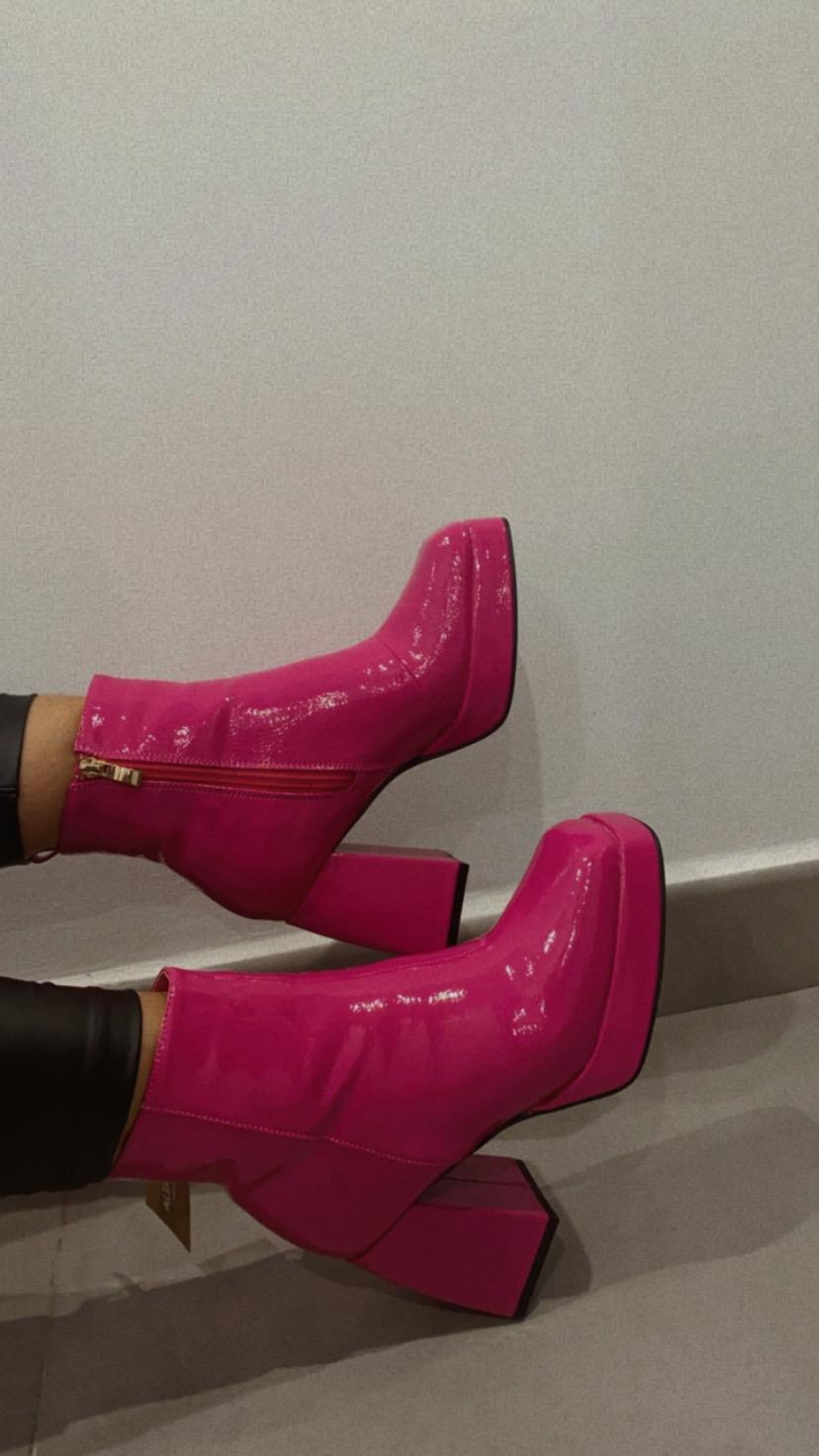 Botas barbi rosa