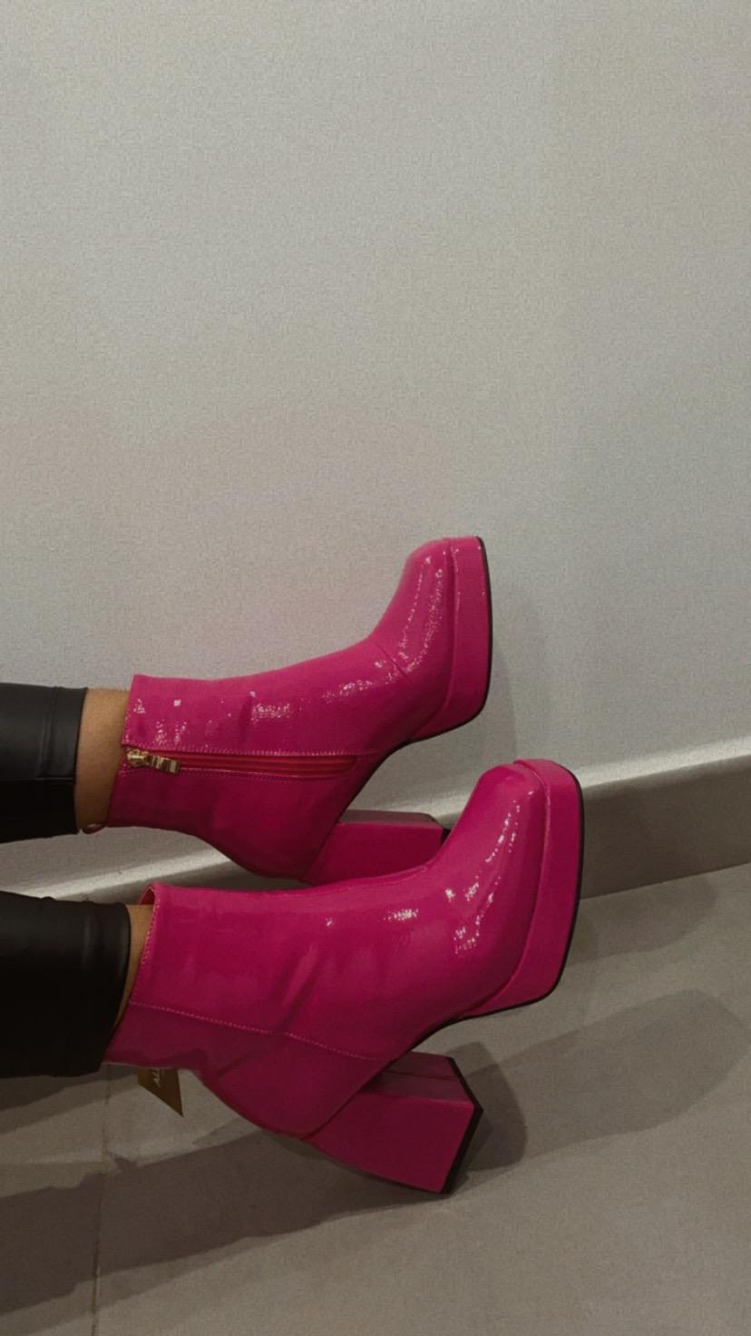 Botas barbi rosa